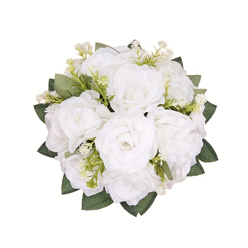 Image of Kissing Ball Artificial Flower Ball Wedding Centerpiece Decoration Table Decor