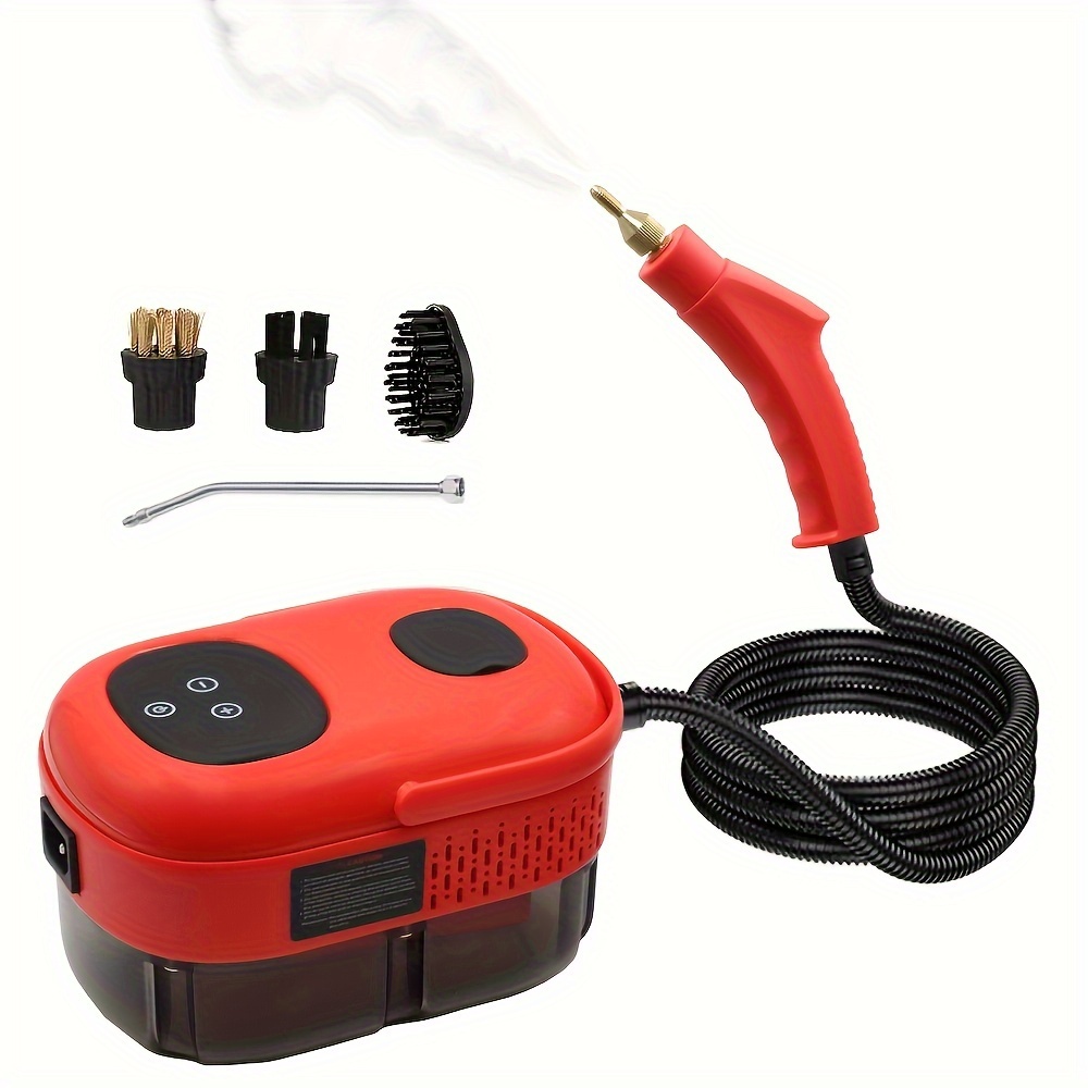 

Steam Cleaner Pressurized Machine With Brush Heads For Kitchen Furniture Bathroom Car (us Plug)