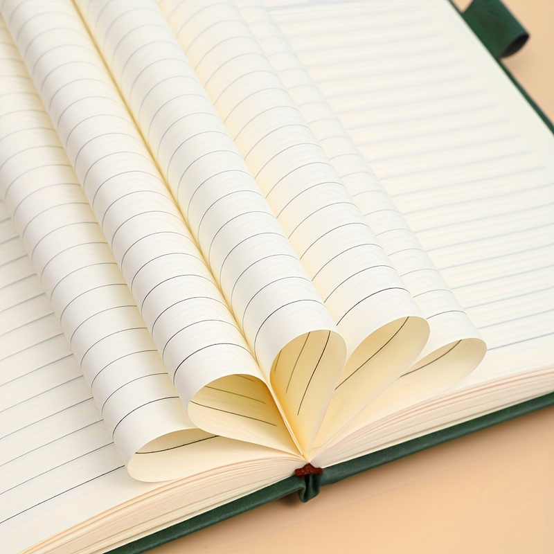 bobo rabbit extra thick a5 notebook vintage   journal with magnetic closure bookmark and   pages in english   college students and professionals   journal vintage style notebook leatherette cover details 6