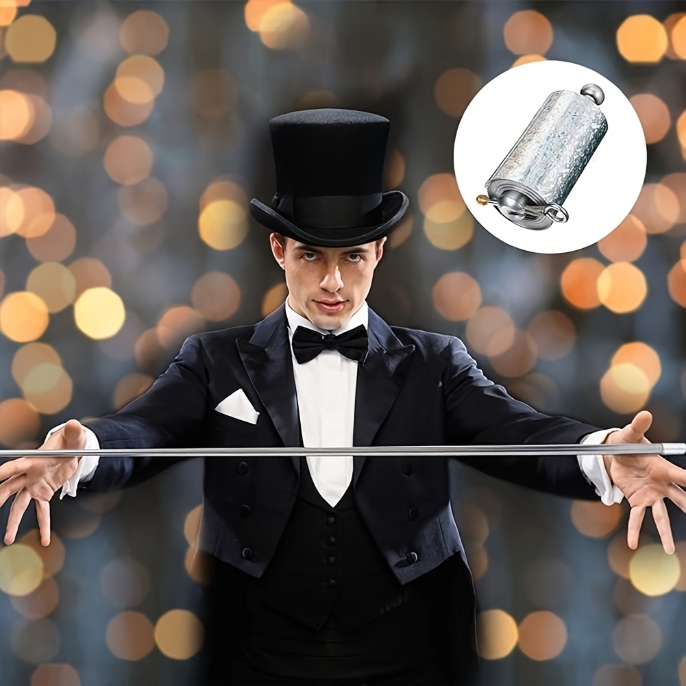 

Room Decor Wand, 115cm Portable Retractable , Appearing Cane, Magic Telescopic Rod, Suitable For Professional Magicians' Stage Performances And Amateur Enthusiasts.