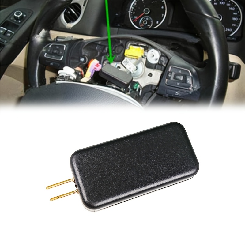 

1pc Car Srs Airbag Simulator Resistor, Abs Material, Black - Jxr Brand, Universal, Auto Simulator, Jxr