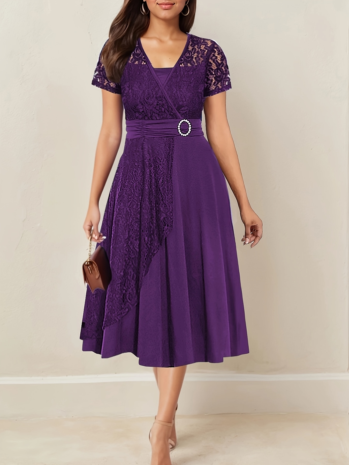 purple formal dress size 12 Off-Shoulder Plus-Size Long Prom Dress