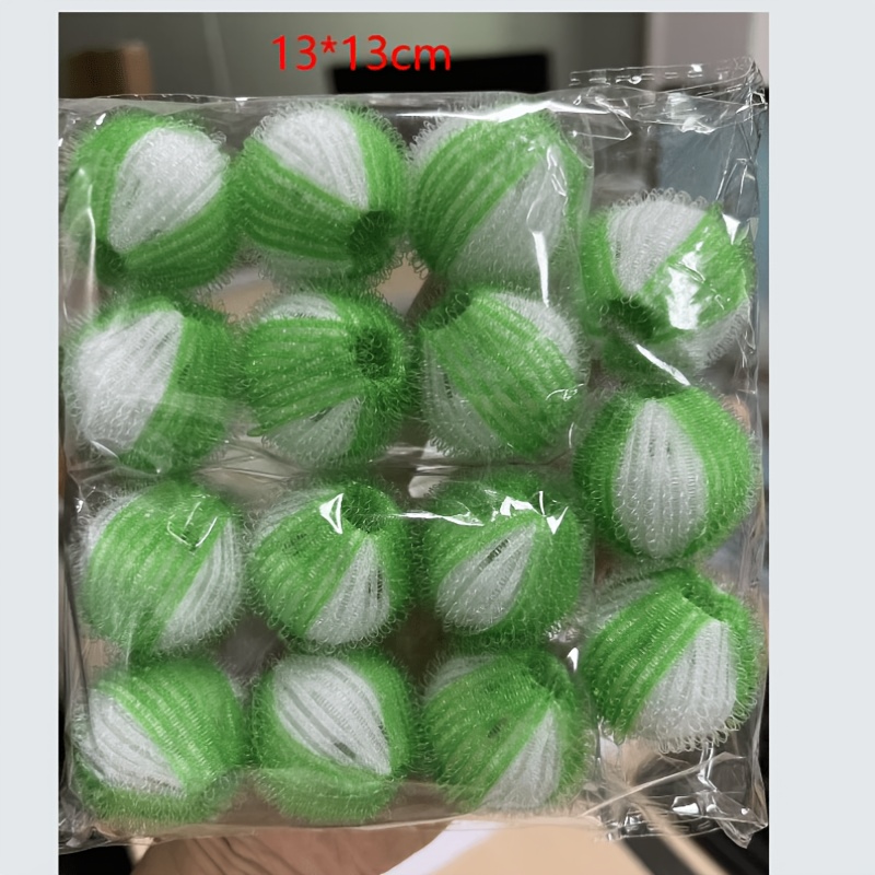 Image of 15pcs/pc Hair Cleaner Hair Trapper Depilator Lint Remover Sticky Cleaning Ball Anti- Lint Remover Pet Hair Cleaner Home Washing Machine Cleaning Clothes Artifact