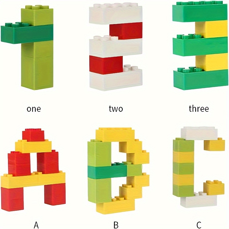 100pcs Random Colour Small Building Blocks Set for Kids