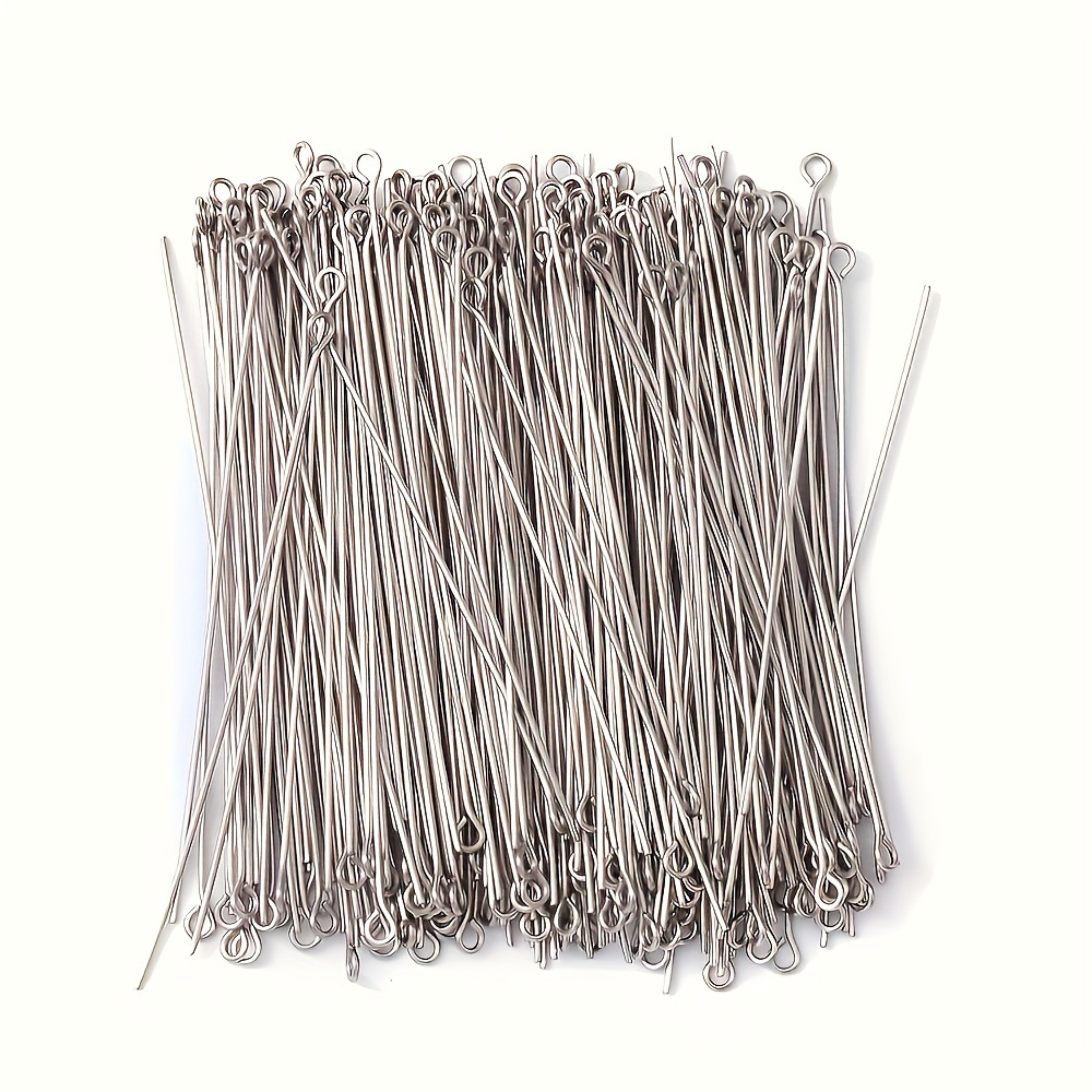 Image of 100/200/300pcs Stainless Steel Jump Rings, 70mm Long, , Cuttable, Making Findings For Necklace, Earring, Pendant, And More