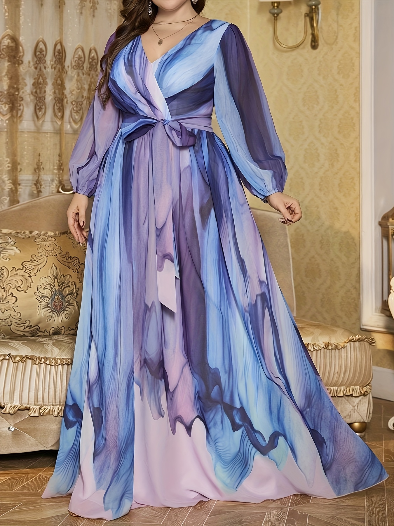 sachin and babi light blue dress plus size plus size random size womens v neck