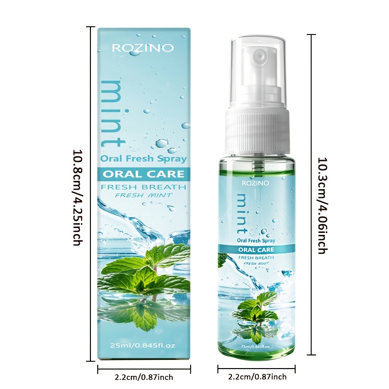 Mint Instant Fresh Oral Spray for Quick Refresh