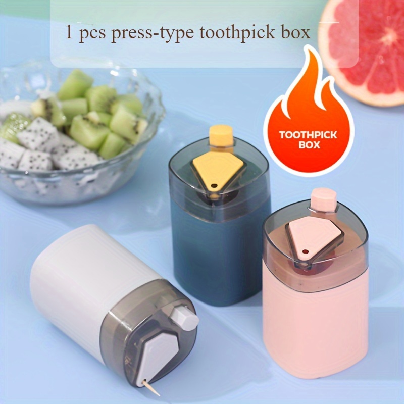 

1pc Press-type Box With , Restaurant Holder, Automatic Pop-up