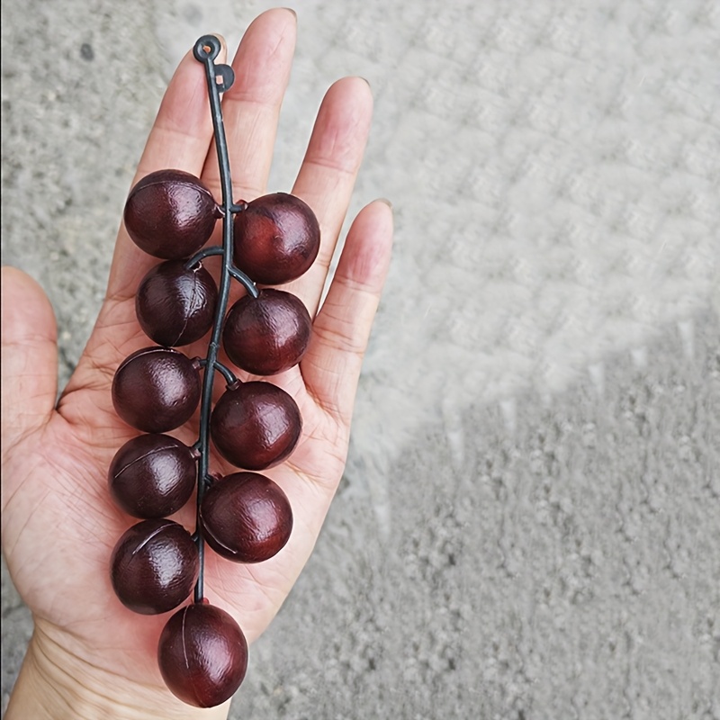 simulated plastic size grape   fruit model ornament ceiling plant decoration display window prop hanging decoration