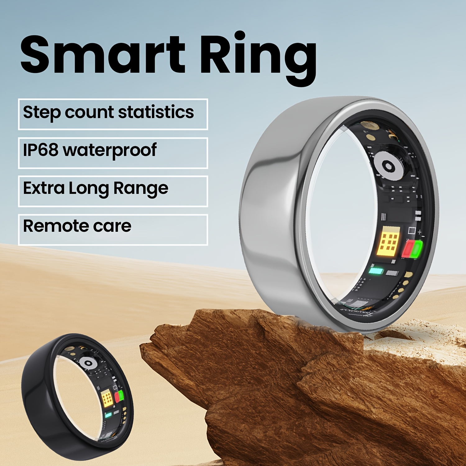 IP68 Smart Ring
