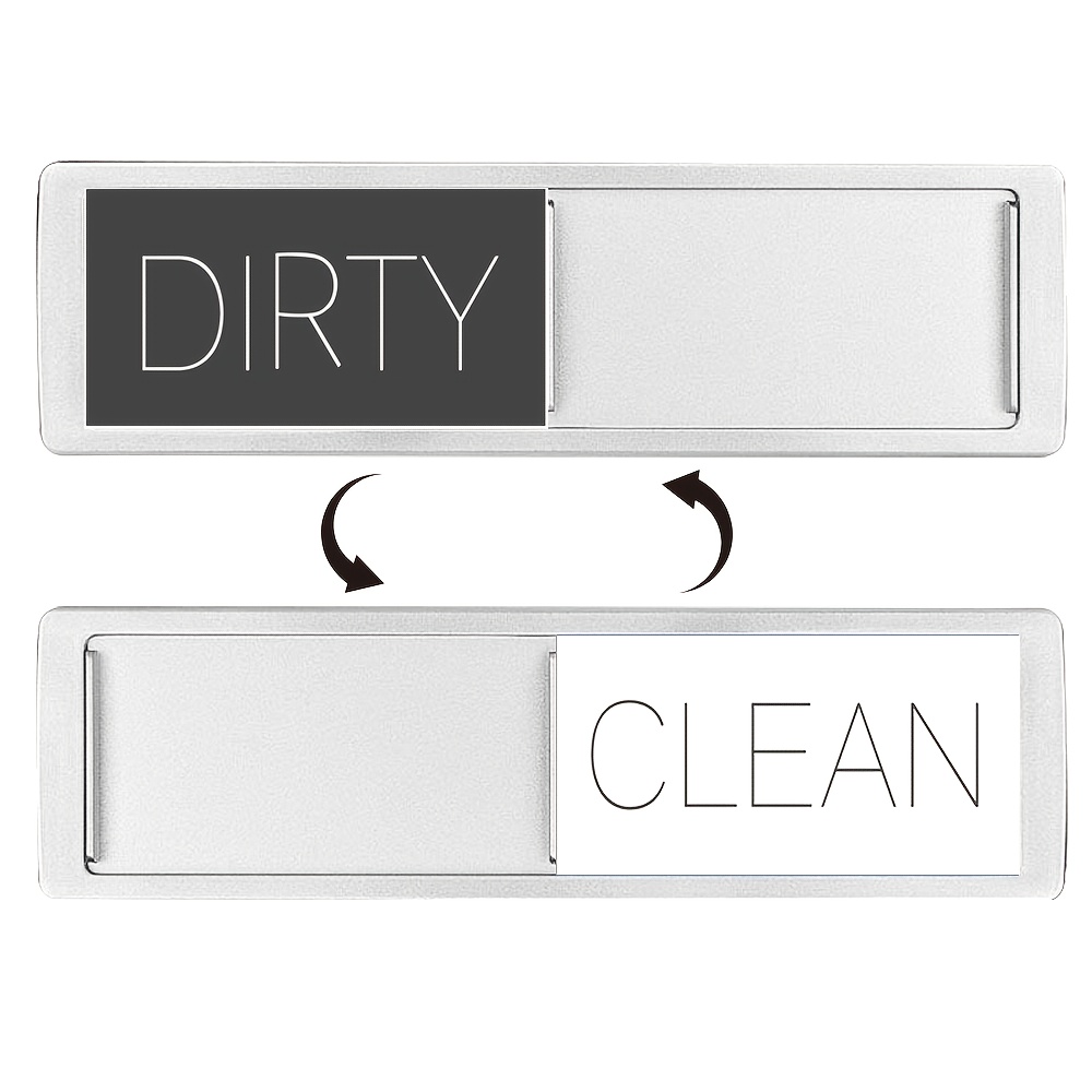 1pc of dishwasher sticker magnetic indicator for dishwasher dirt and   sign acrylic screen printing with uv   and abs spray paint fashionable and universal home decoration magnetic indicator