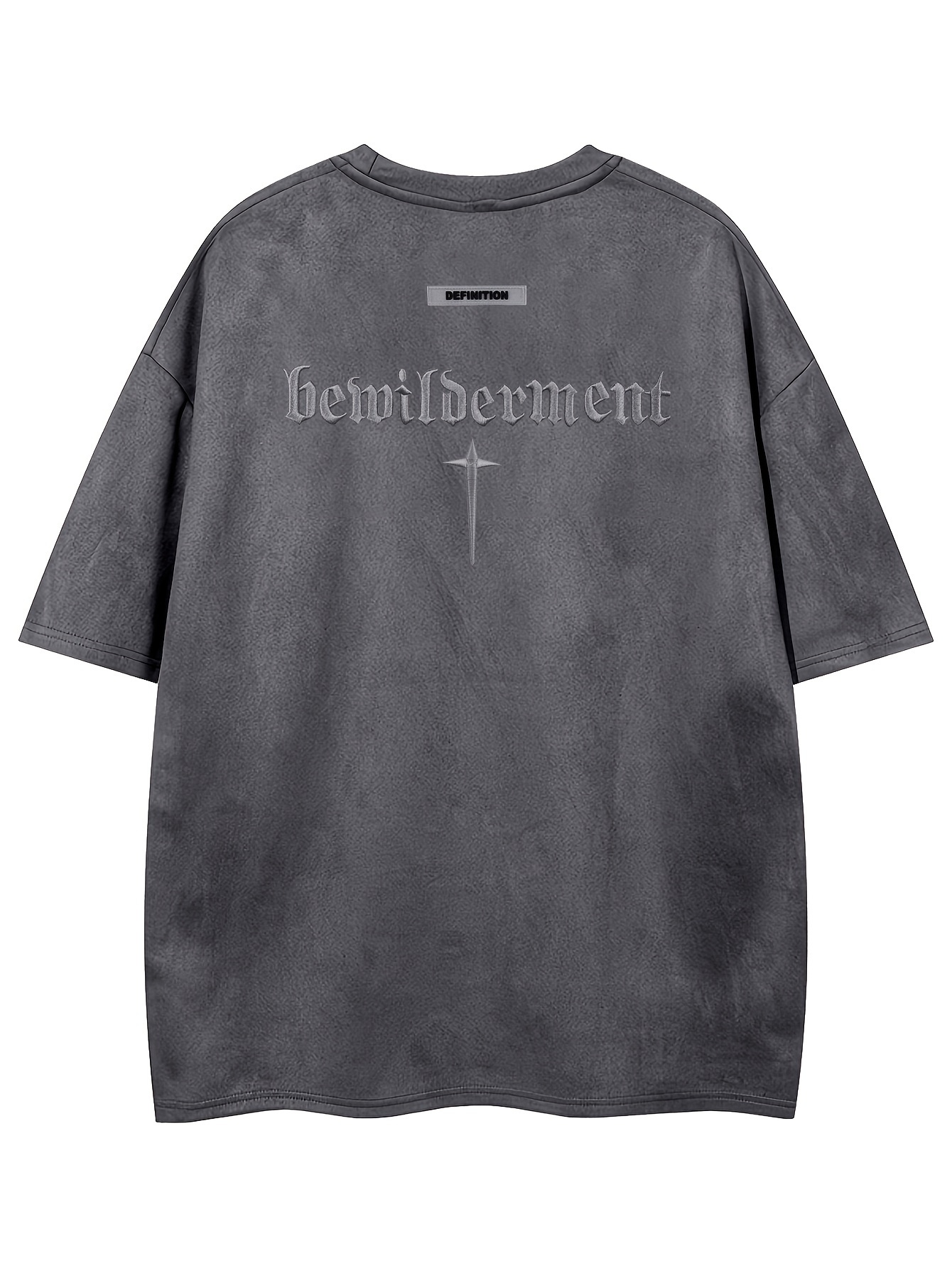Tシャツ・カットソー Luxury Street Wear Washed tshirt long sleeve Cross unisexual Tuislay Vintage Oversized T Shirts for Men Cotton Baggy