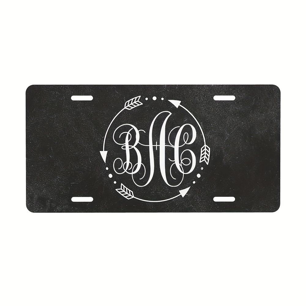 

Monogram Aluminum - , And Metal For , Restaurant, Bar, Decor - Dustproof, , No Required - 6x12