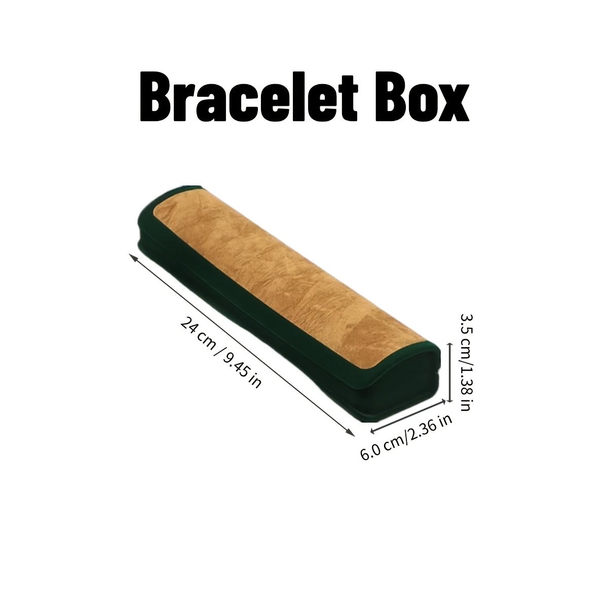 Arc-Shaped Velvet Jewelry Box, Premium Ring & Pendant Display Gift Box