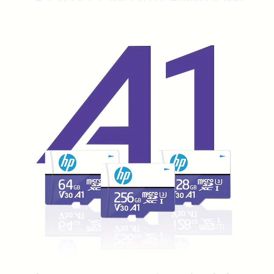 Original HP U3 Micro SD Card 64GB 128GB 256GB Memory Card Class 10 Flash Card TF Memory Memory Card for CAMS Drones Samrtphone PC, Smartphone Storage, Drone Storage, Portable Storage, Highspeed Card, Fast Transfer Speed, Durable Flash, Storage Expansion, Content Creators, Tech Enthusiasts