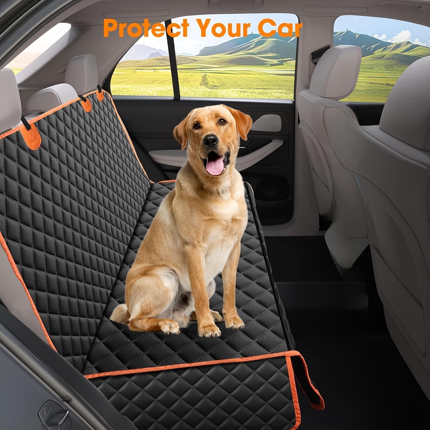Dog Seat Cover For Back Seat Pet Travel Carrier Mattress