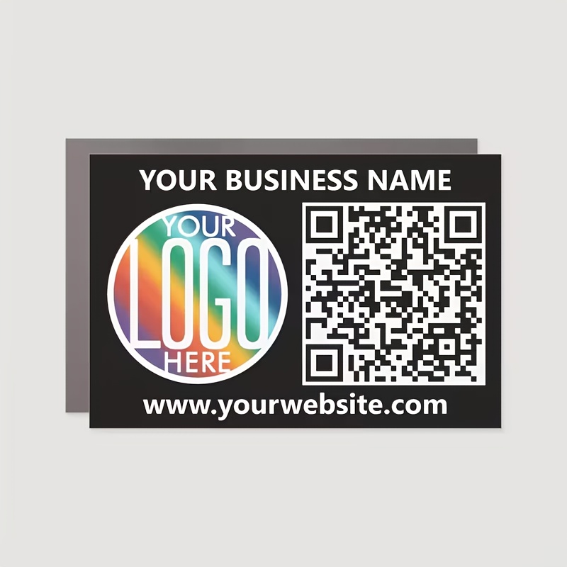 TEMU Custom Logo And Stickers, Personalized Labels With Image, Logo Or Text, Ideal For Social Media Scan, Weddings, Birthdays, Parties, Product