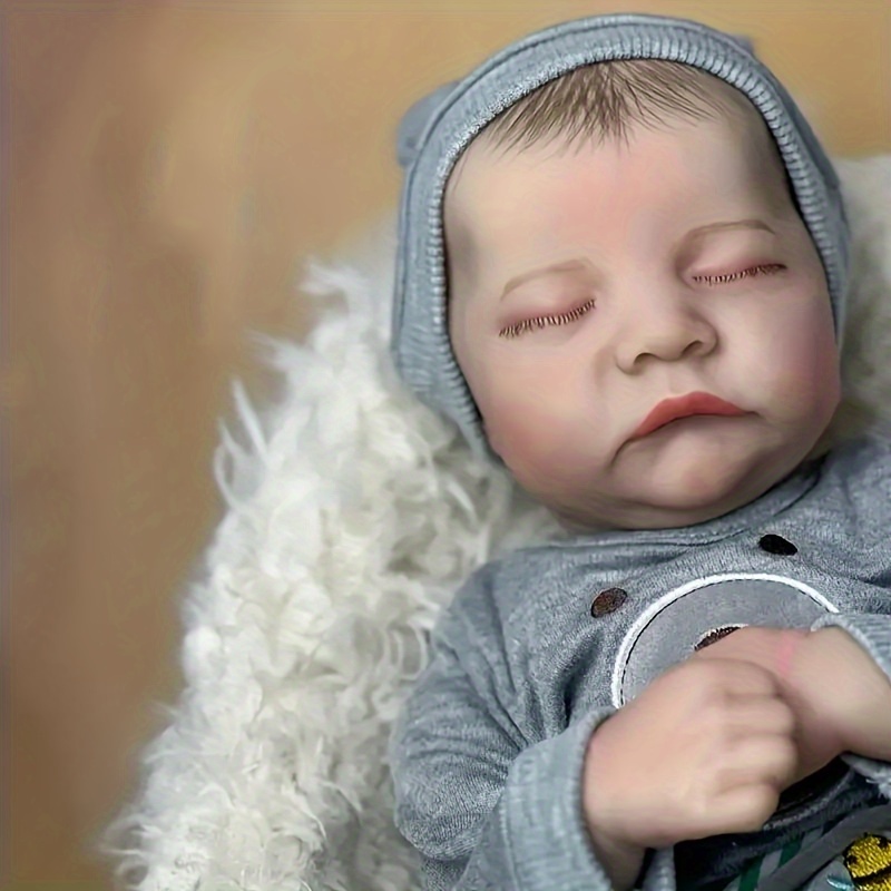 Reborn Baby Dolls, Realistic Newborn Baby Dolls, 18 inch Silicone Real sold Toddler