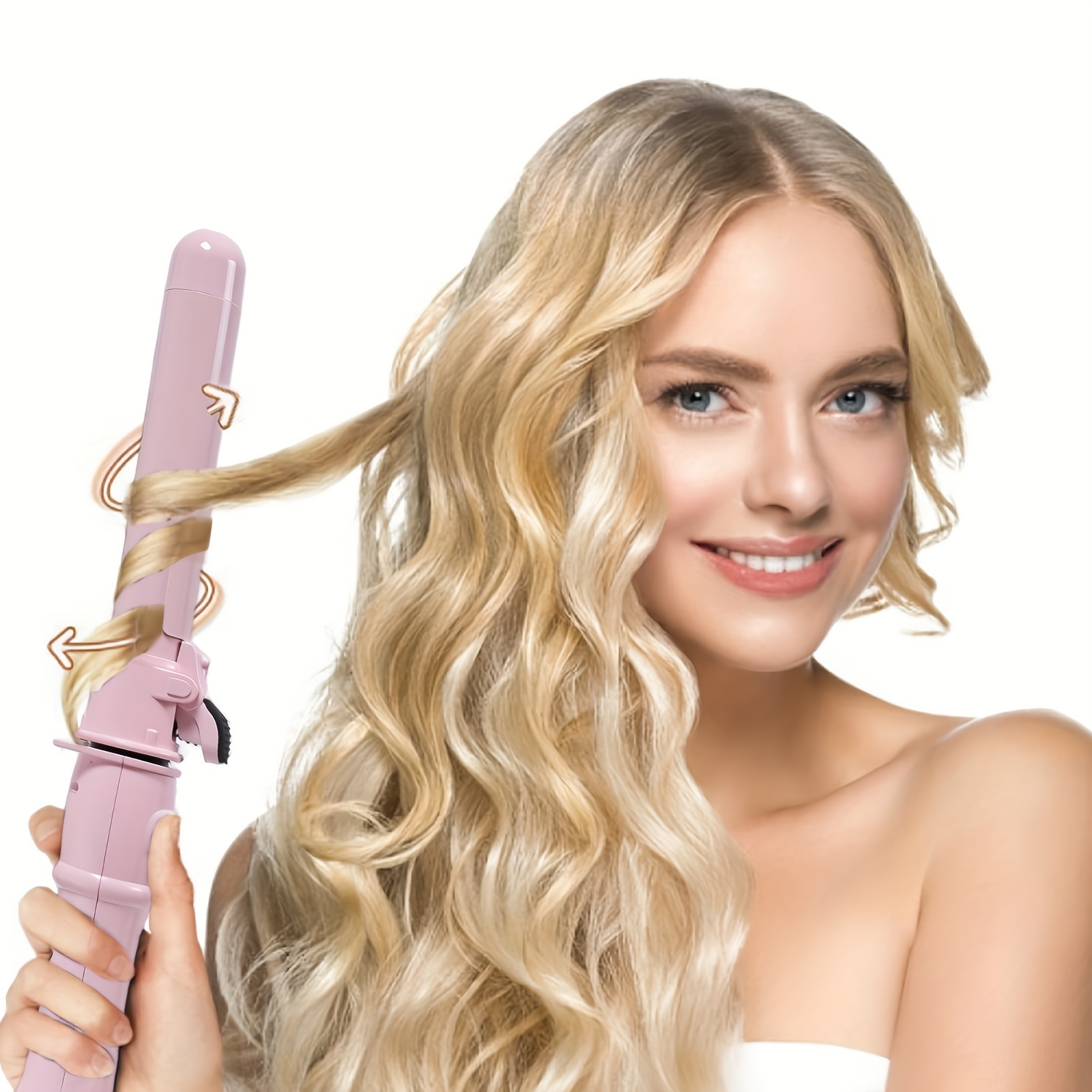 

Fully Automatic Curling Iron With Large , Electric Rotating Curling Iron That Does Not Harm Hair, Negative Ion Curls, And Looks Lazy