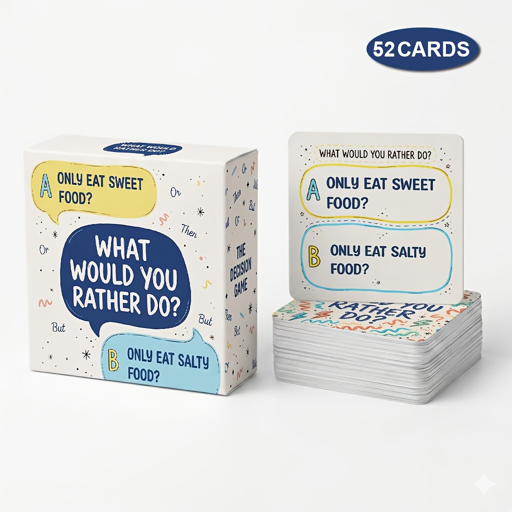 TEMU What Would You Rather Do? A Party Game That Endless , Perfect For At Parties And Enhancing Social . Through And , It Showcases And Increases