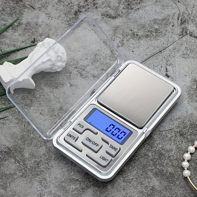     jewelry scale portable pocket scale suitable for jewelry weighing portable electronic scale high   postal scale industrial bench scale for weighing jewelry mini digital electronic scale batteries not included