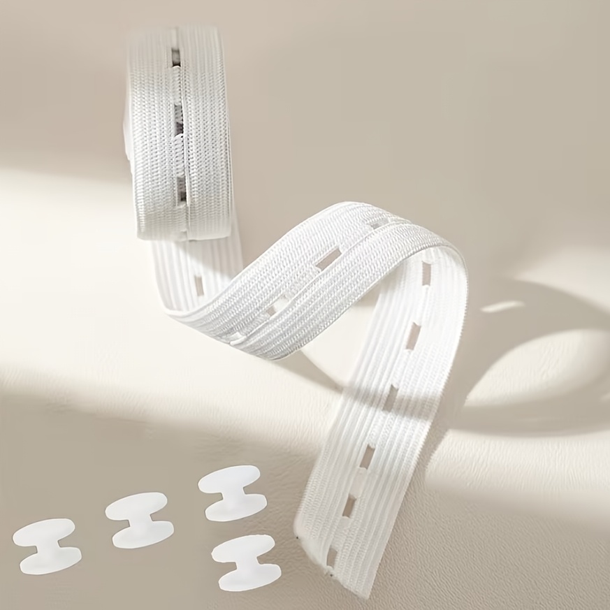 TEMU Juego de 5 (1+4 piezas) de herramientas ajustables para dobladillo y ajuste de cintura, adecuadas para camisetas, prendas de punto, vestidos y