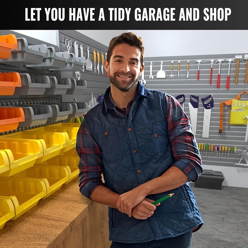 Organizzatore Da Parete Per Garage E Giardino, Porta Attrezzi E Ripostiglio Per Cortile