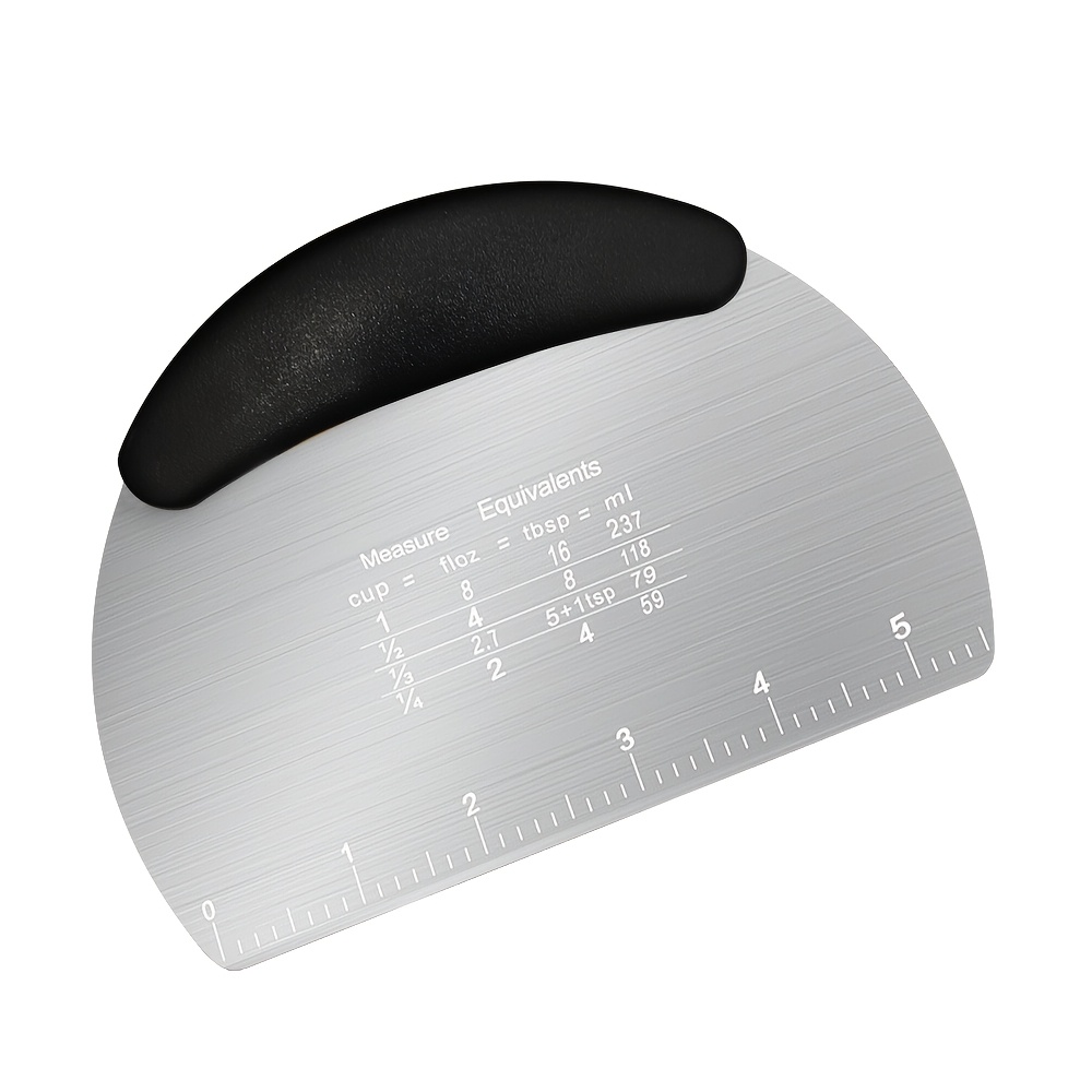 Image of 1pc Multifunctional Kitchen Pastry Tool, Suitable For Baking, Bread Making And Fondant, Food Safety, With Measurement Marks, Baking Tools