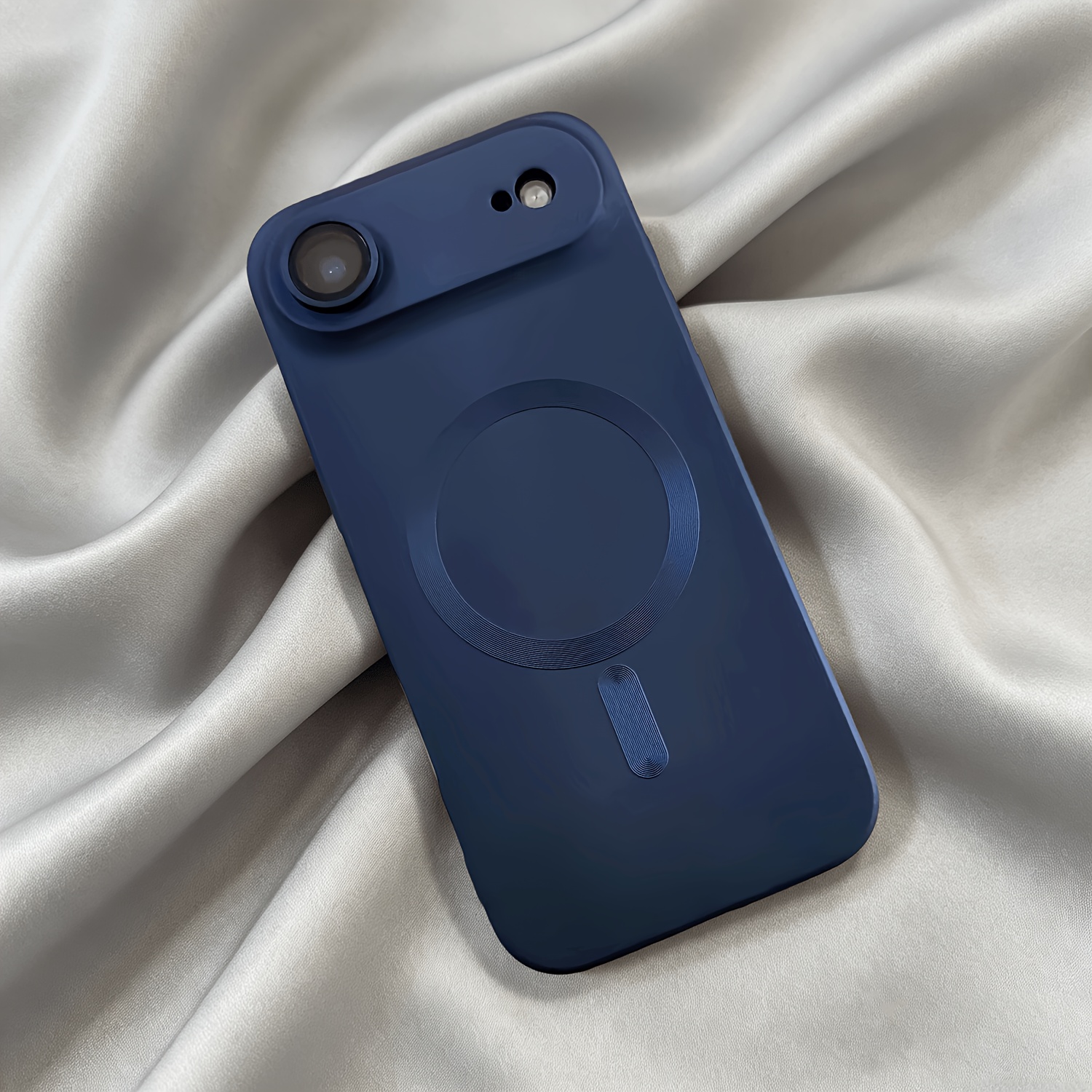 TEMU Phone Case - Minimalist Magnetic Phone Case, Anti-fingerprint Matte Protective Cover, Full Lens Protection For Iphone 17 Air
