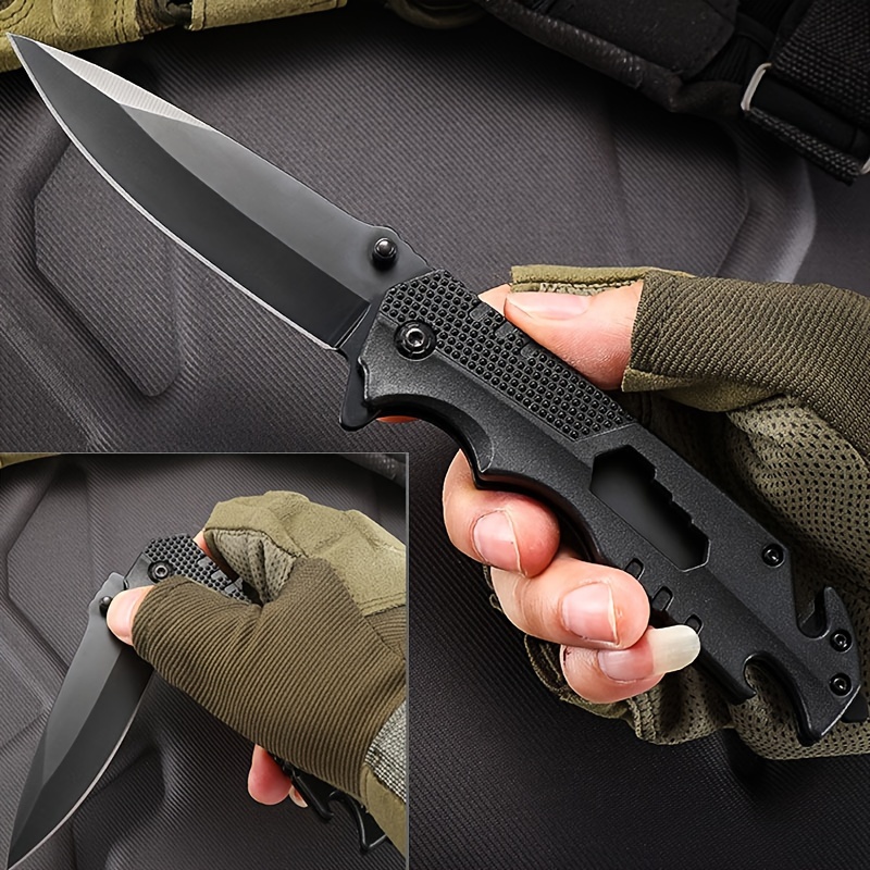 

7cr17mov - Tactical Edc With Folding Mechanism For Camping And Outdoor Survival - Reliable Companion For