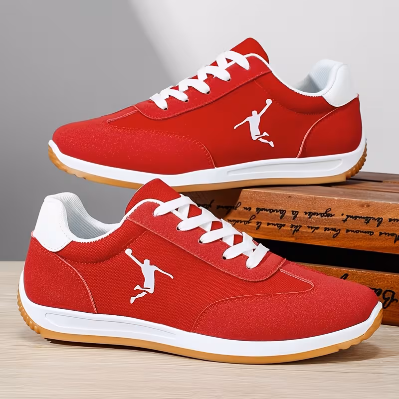 mens casual sports skateboarding basketball comfortable sneakers s555 details 1