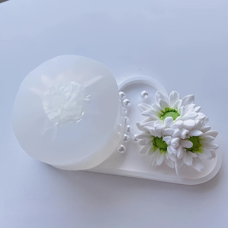 

Flower Silicone Mold For Diy Candle Making - Sunflower And Daisy Designs