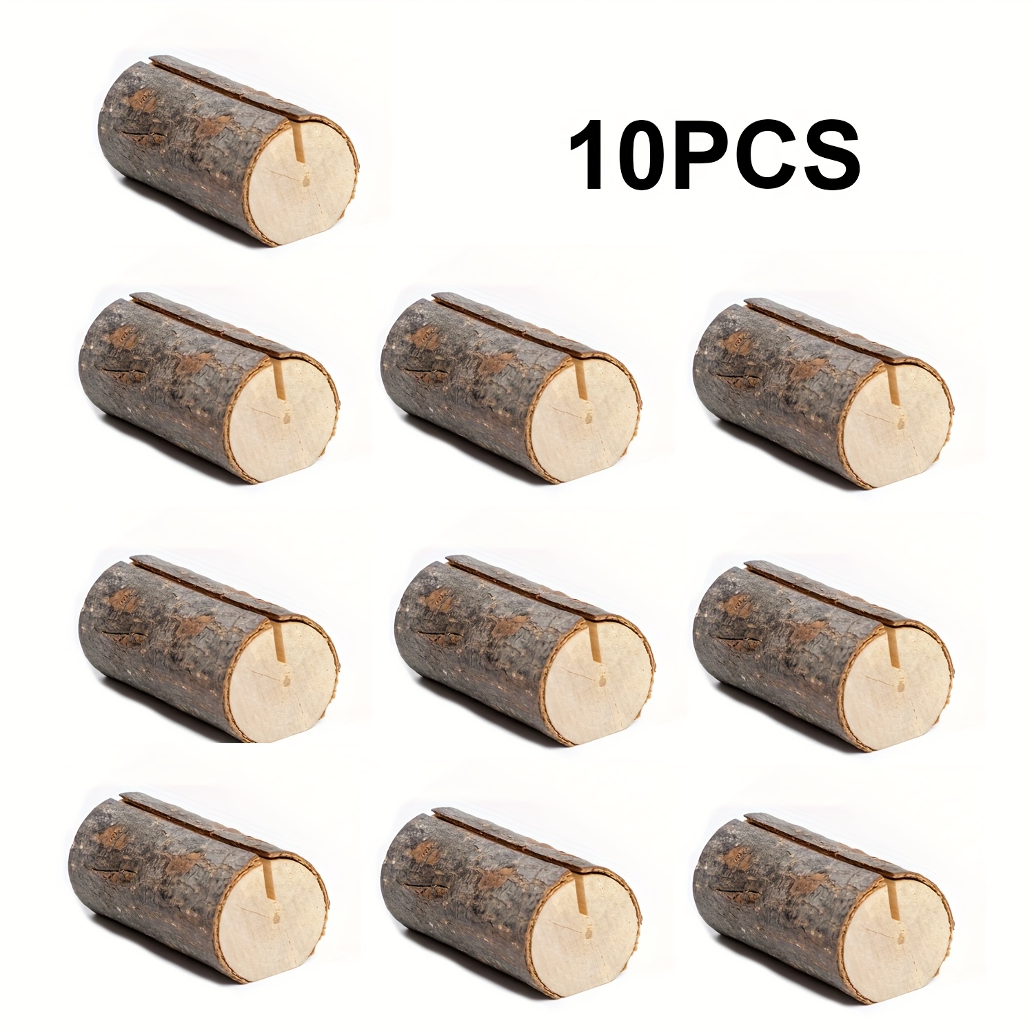 10pcs Of Rustic Photo Clips For Party Table Centerpieces, Suitable For Christmas, , Mother&;s Day, Valentine&;s Day, Halloween, Thanksgiving, Birthdays, , Usable In , Father&;s Day, For Christmas