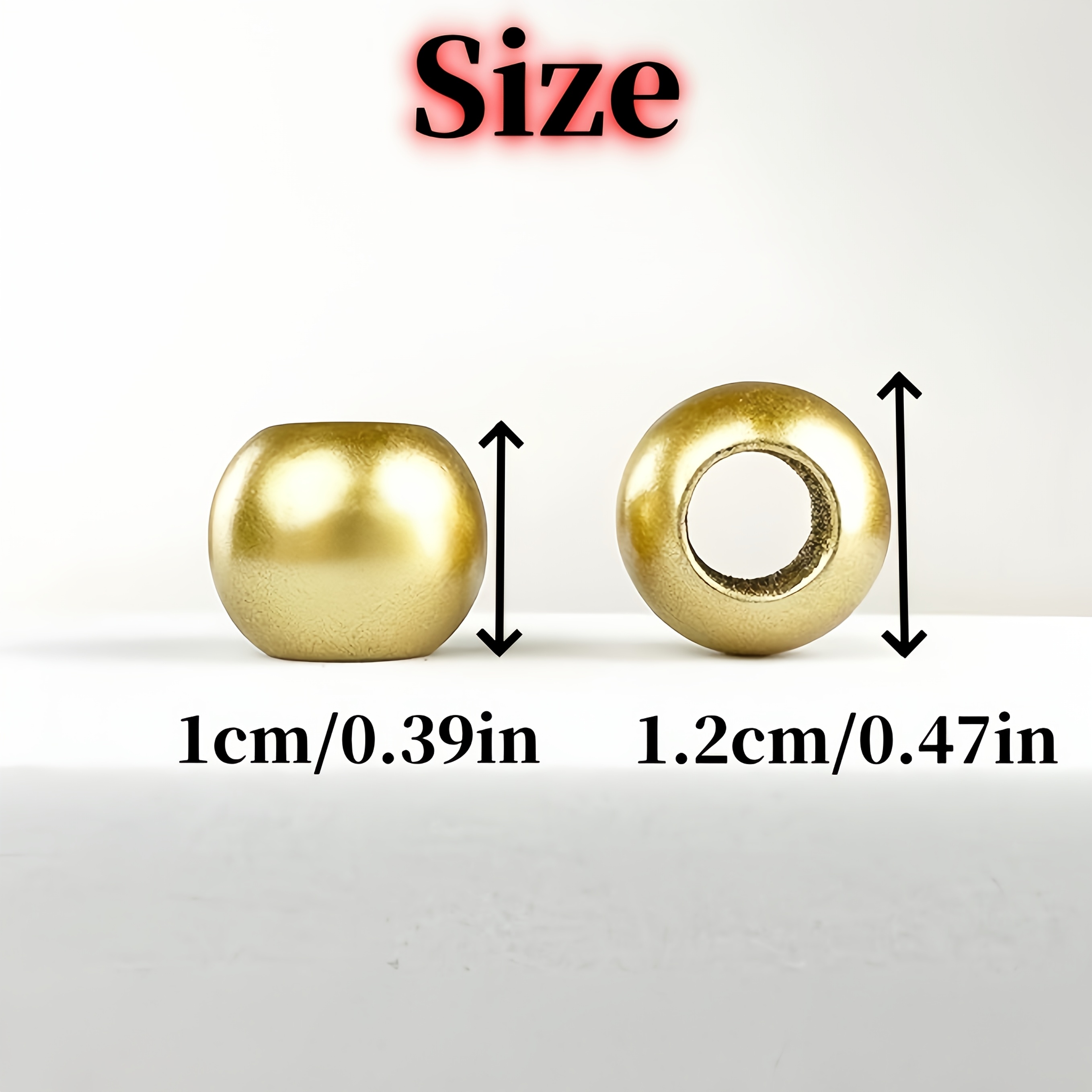 30pcs 12mm Sandblasted Acrylic Beads for DIY Jewellery Making