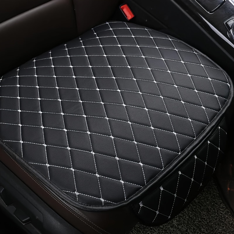 fit pu leather car seat cover waterproof all season auto chair protector with soft sponge cushion for front rear seats car seat covers seat covers for car details 2