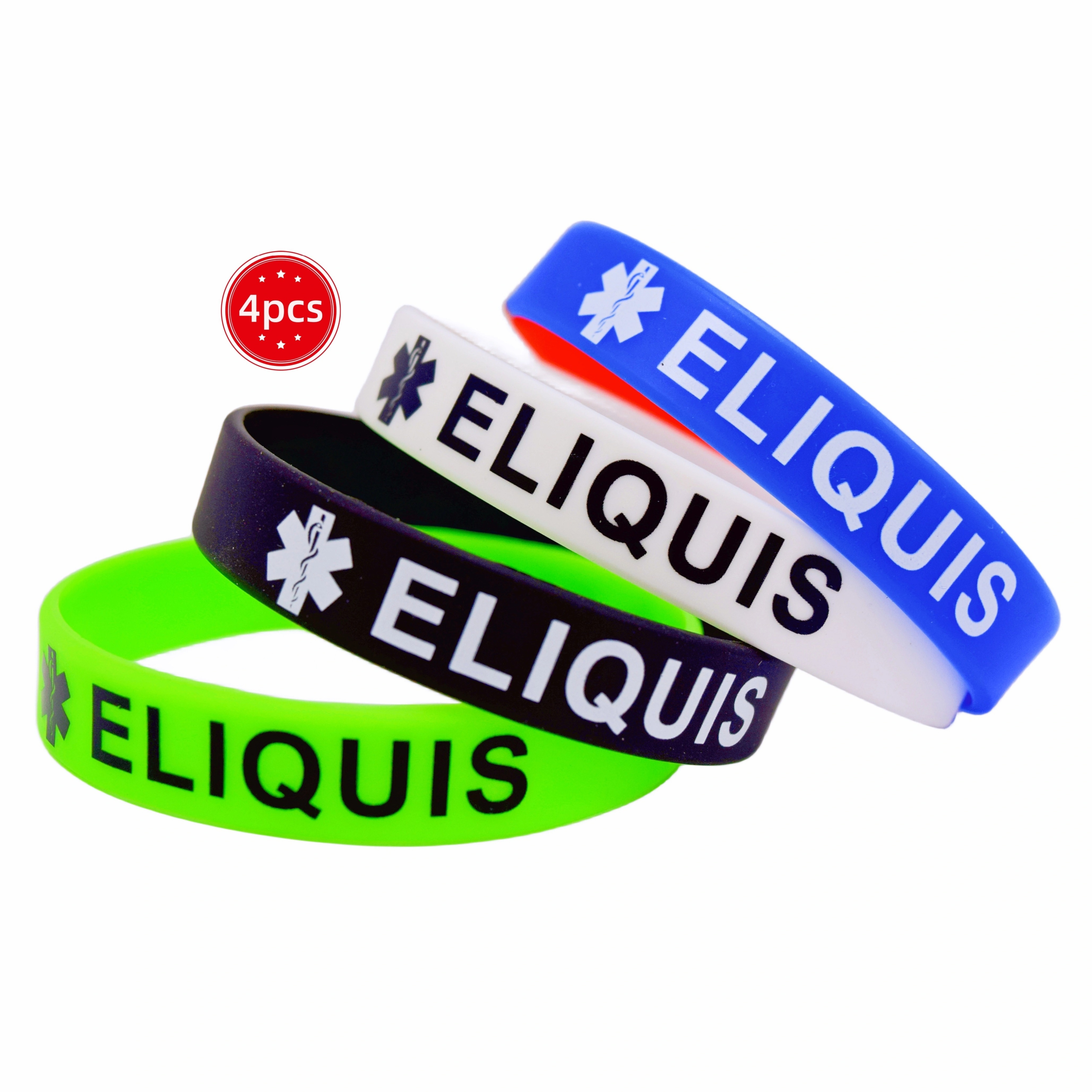 Eliquis on sale silicone bracelet