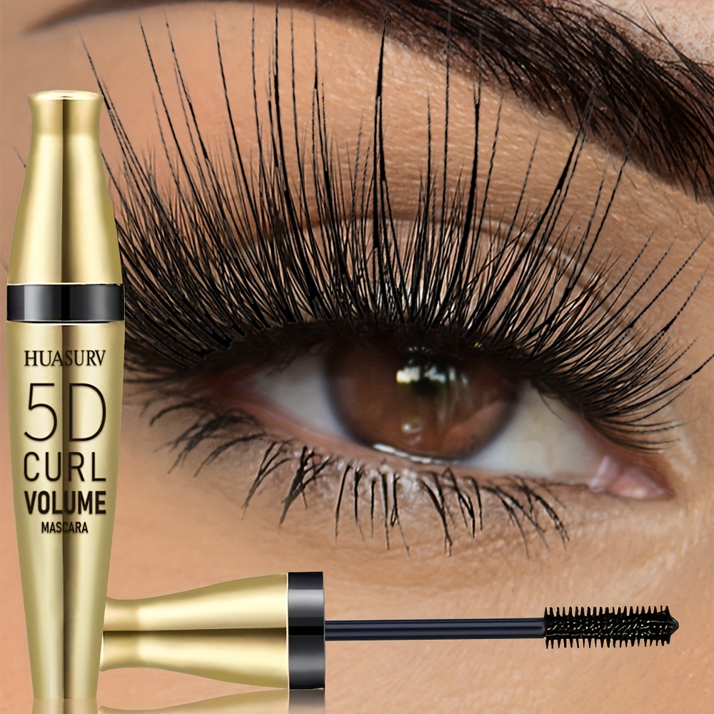   eyelash mascara natural long natural thick 5d mascara long black eyelash extension eye makeup curling and styling   types anti smudge formula lasting   mascara hs4215 mothers day gift holiday gifts 1pc gifts for girls