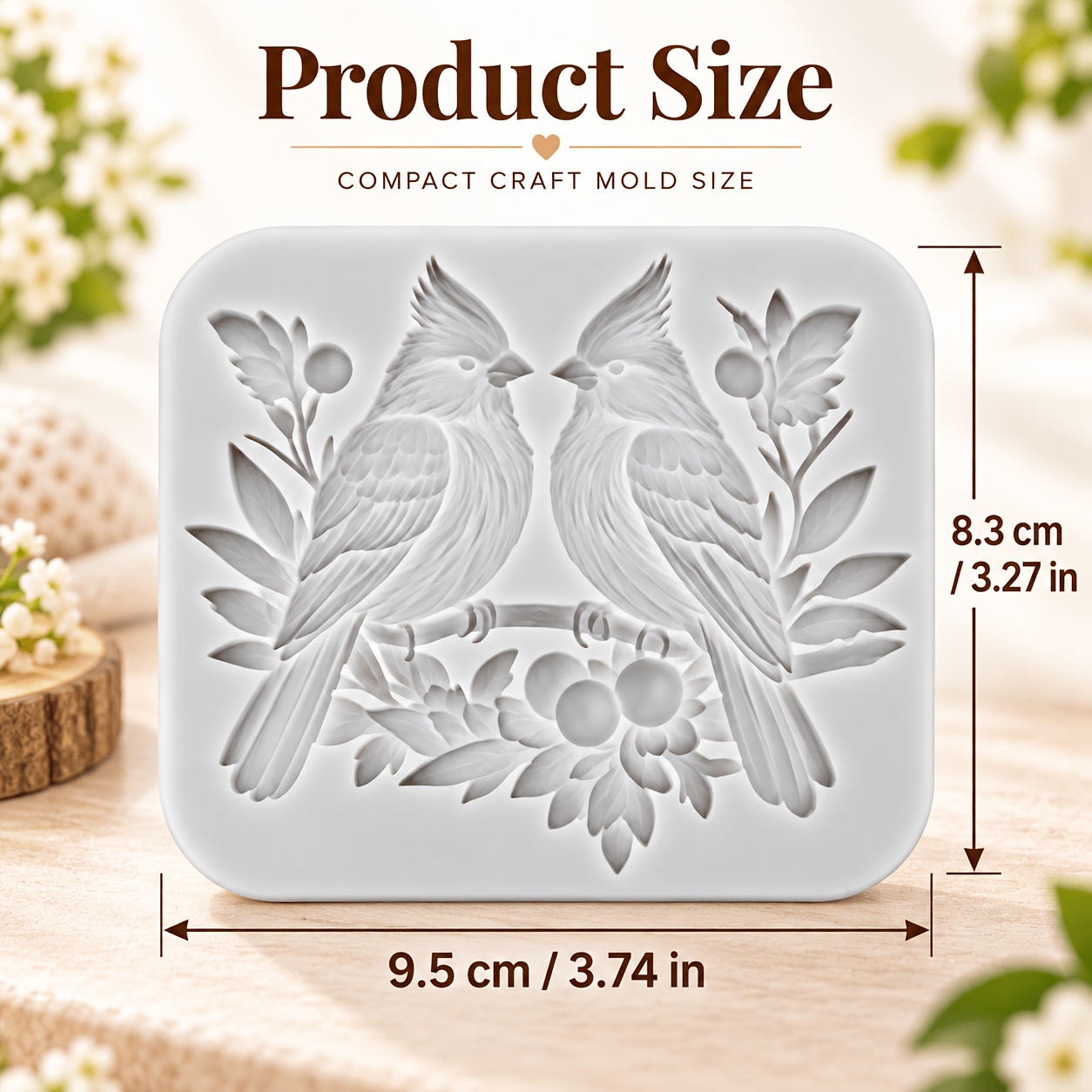 TEMU 1pc Christmas Silicone Mold, Candle Mold, Soap Mold, Resin Molds, Soft Pottery Clay Drop Glue Decorative Mold, Candle Molds, Plaster Molds, Hand