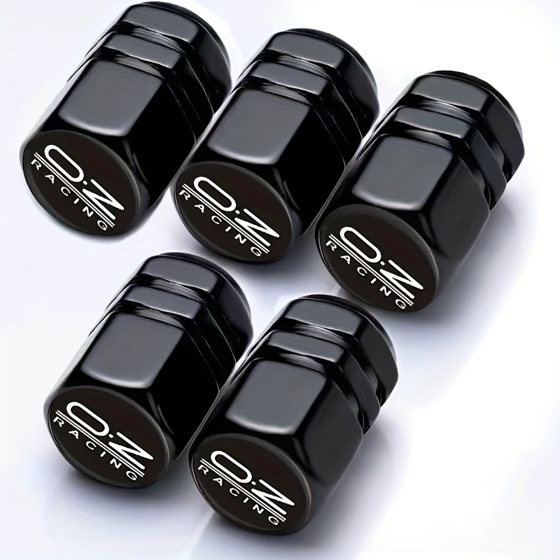 

Oz Racing Aluminum Valve Stem Caps, 5-pack, Universal Fit For Car/bike/truck/motorcycle Wheels, Air Dust Covers