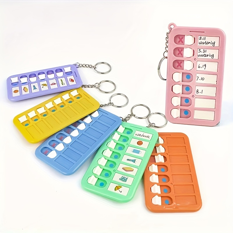 

6pcs Mini Portable Memo List Board Planning Boards For To-do List, Planner, Reminder, Supplies Individual Person Organization