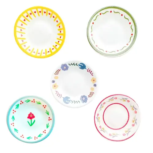 Tableware Mini miniature plates sold on Temu United States