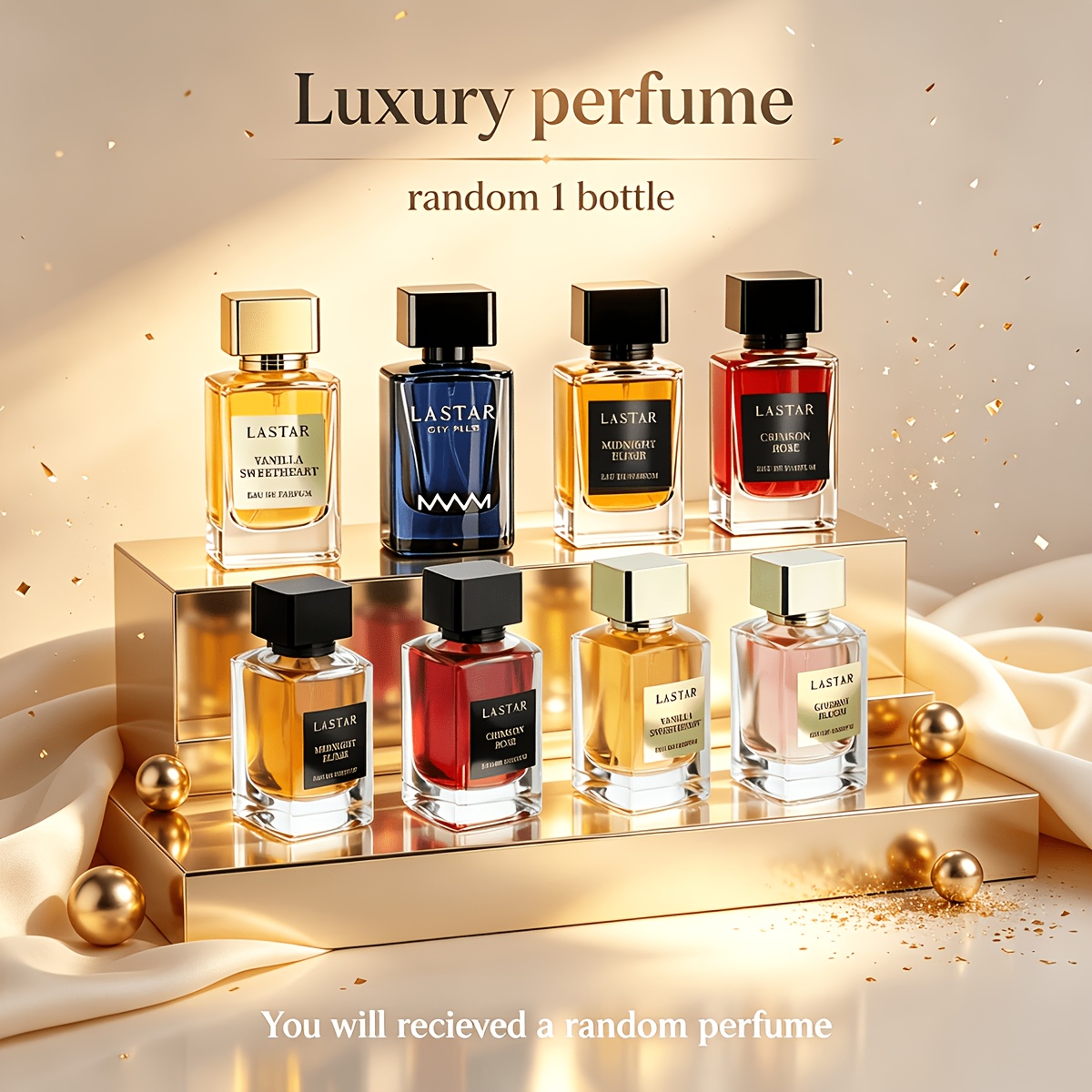 TEMU Women's Perfume , 1 Bottle Fragrance Spray With Fresh Sweet Scent, Elegant Personal Fragrance For Daily Wear, Date, Travel, Party And Special