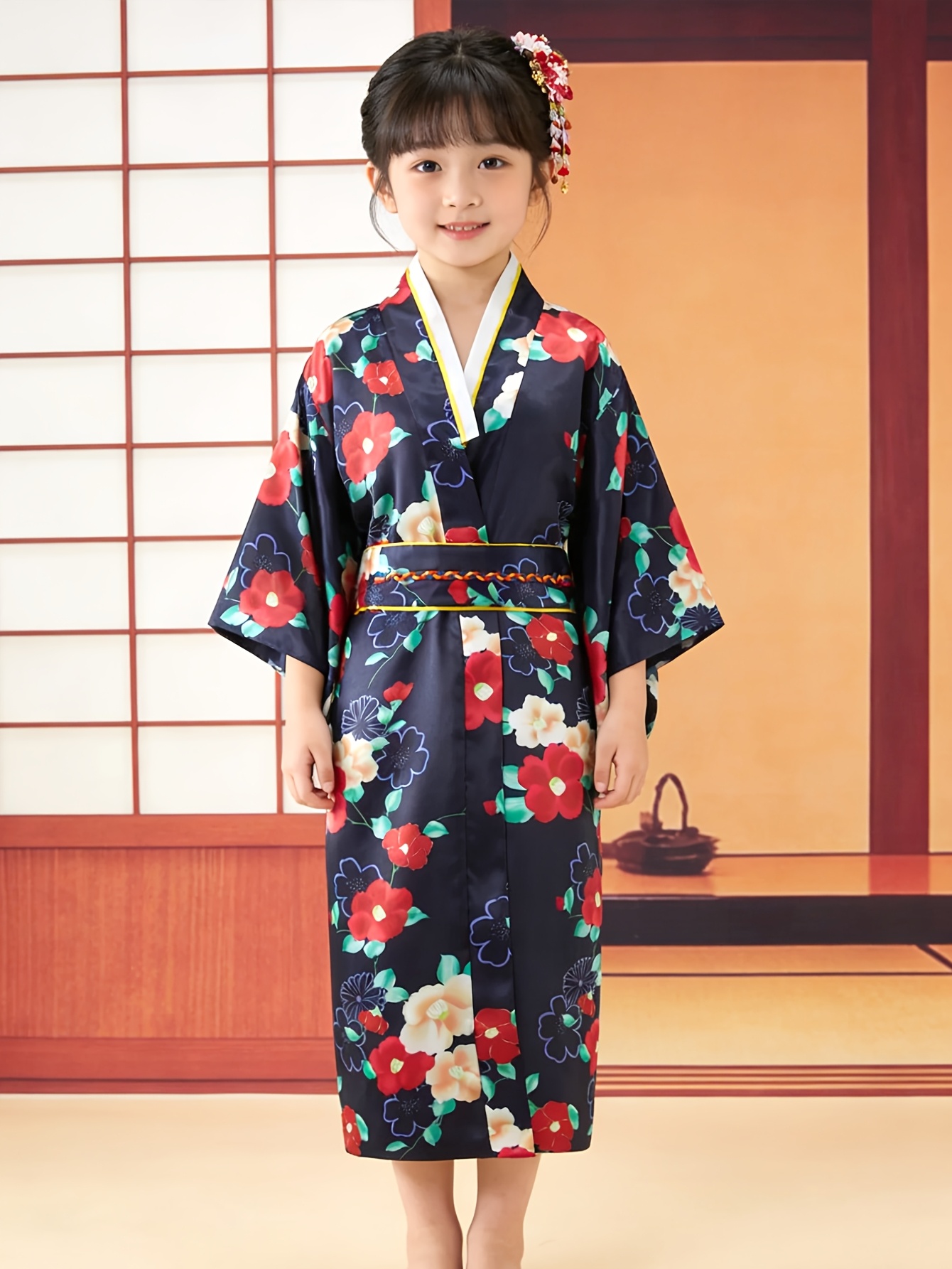 chinese dress ladies Japanese Kimono Women - Furisode Style main image 0