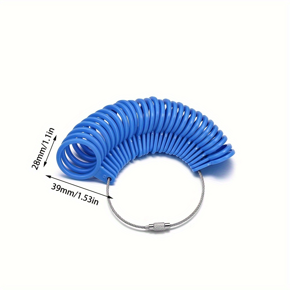 Plastic Ring Gauges Sizer for Measuring Rings