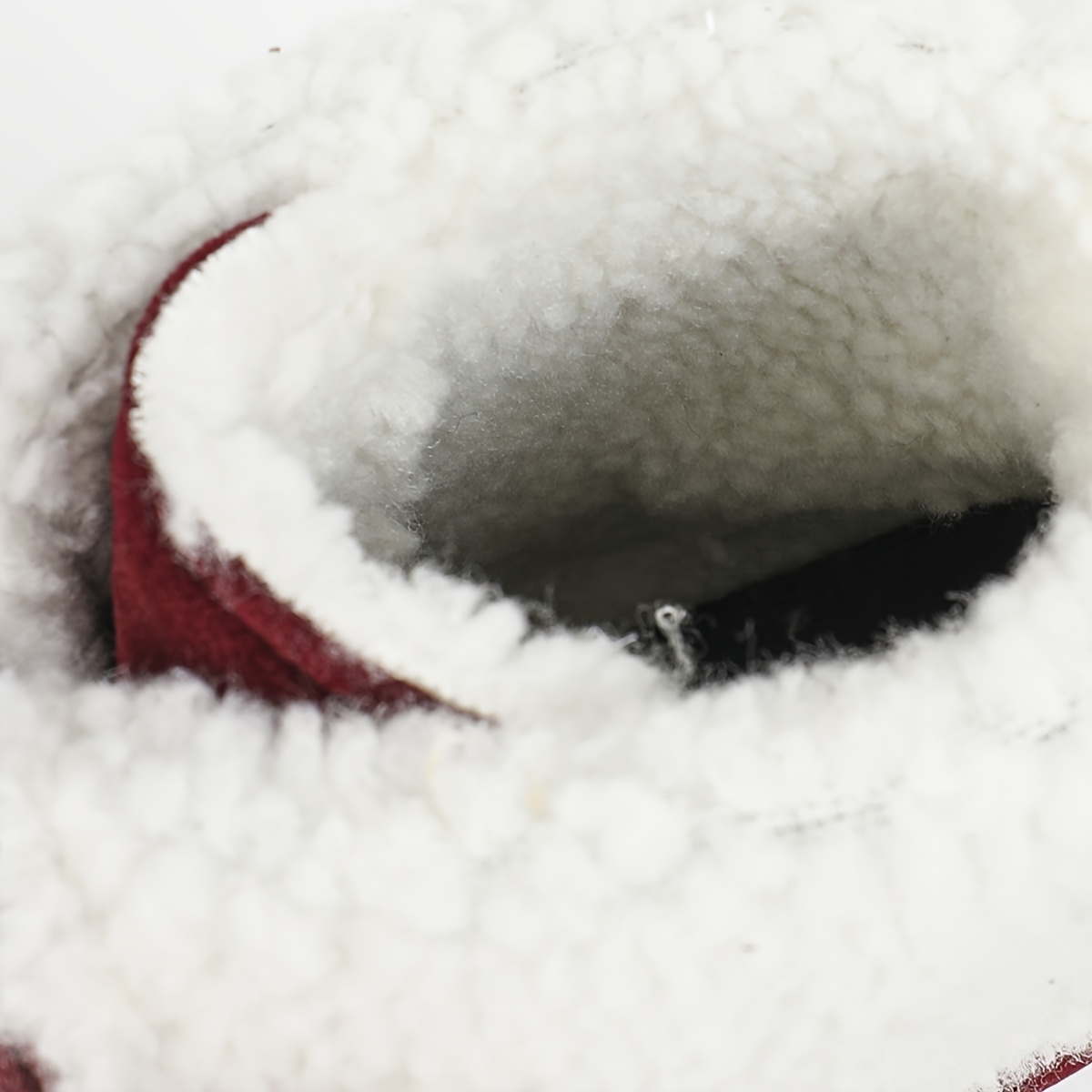 Women'S Sexy faux fur Lined Ankle Boots, Round Toe Block Heel High Heels, All-Season Riding Boots with Lace-Up Closure, Solid Color Fabric Upper, Rubber Sole, Warm Fleece-Lined for Winter Boots