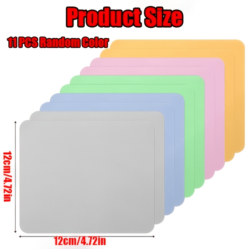 TEMU 11pcs Suede-like Microfiber Cleaning Cloths, Washable, Reusable, Polishing Wipes, Scratch-resistant And Wear-resistant, Leaves No Water ,