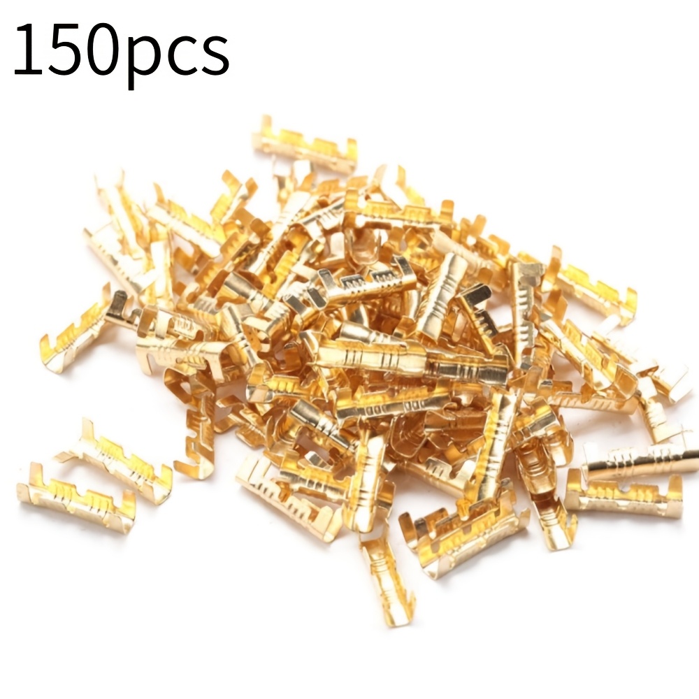 TEMU NODEMCU LUA 150/300 pz Terminali ad Anello a Forma di U, Connettori a Crimpare 0-36V a Crimpare a Barilotto Connettore a Spina per Cavo Filo Non