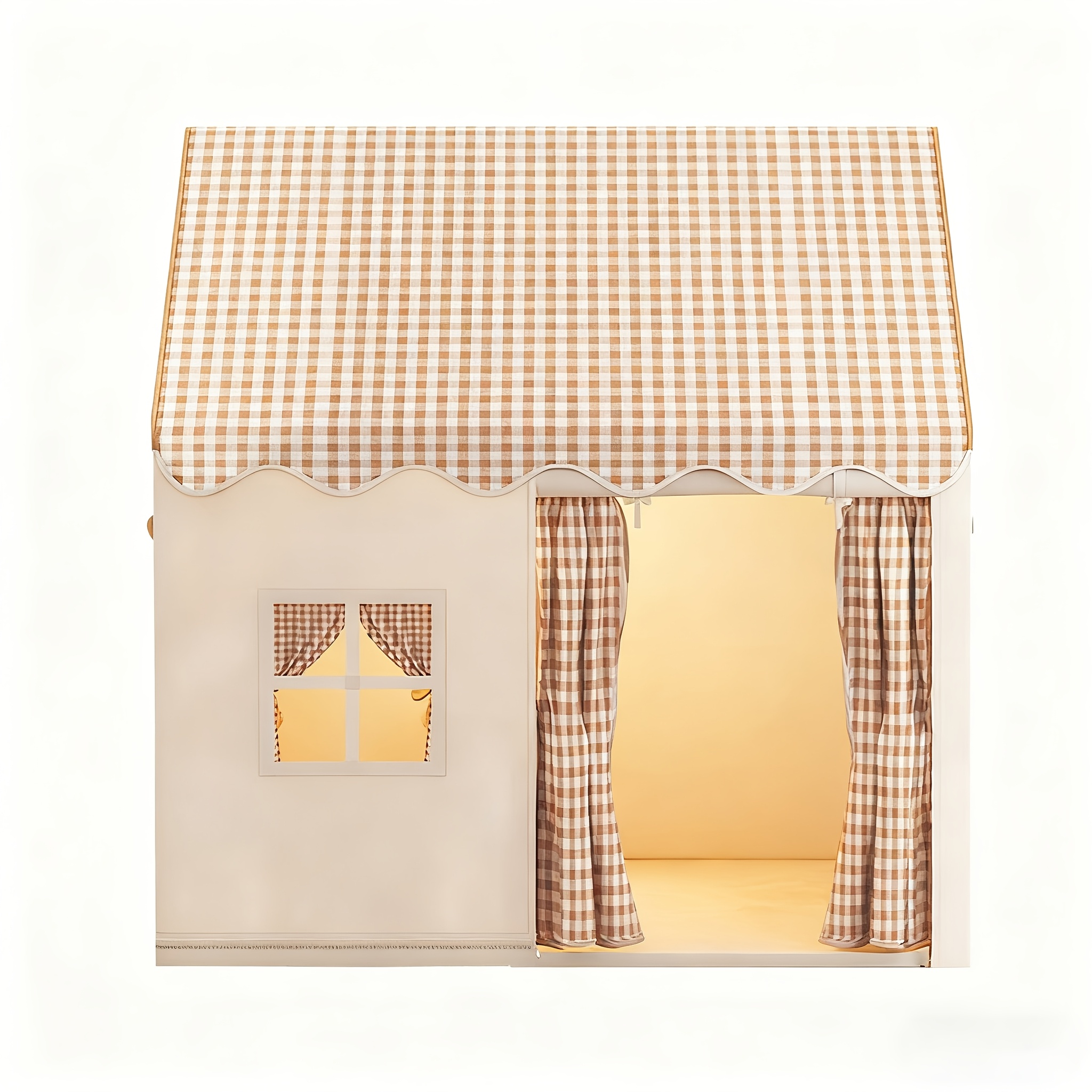 TEMU Indoor Play Tent For Kids, Suitable For Boys And Girls, Resembling A Small House Or Castle, Perfect For Outdoor Use. Ideal Gifts For Christmas