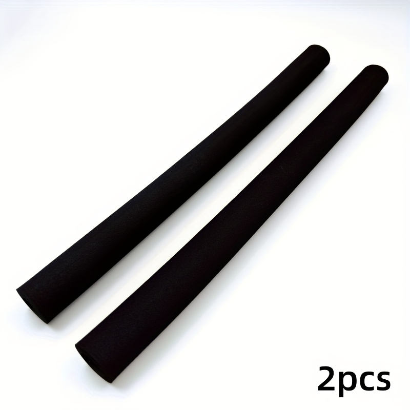 Image of 2pcs Foam Tube, Sponge Grip, Cut, Fitness Equipment Grip, Sponge Replacement Sleeve, Mountain Bike Handle Vertical Sleeve, Fitness Equipment Accessories