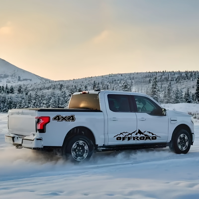 pickup truck decals sold on Temu United States
